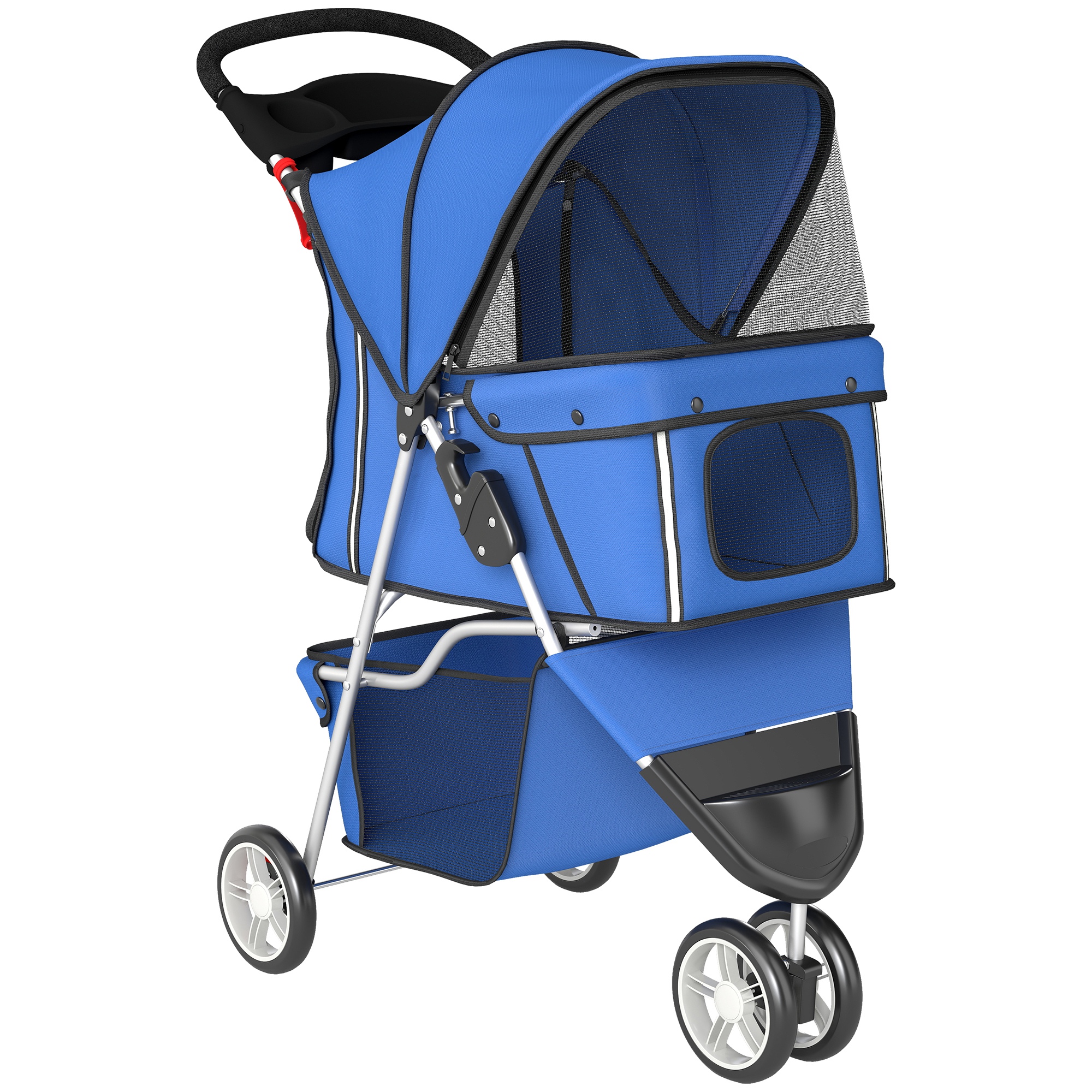 pawhut-hundewagen-hundebuggy-faltbar-bis-10kg-mit-aufbewahrungskorb-kissen-netzfenstern-fur-kleine-hunde~236FKD3L1O001