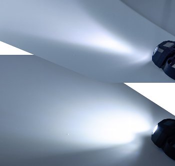 LED-Stirnlampe mit Akku "CTH-5" IP44 / 5W, 375 Lumen, mit Gestensteuerung