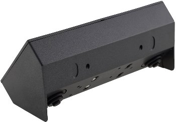 3-fach Steckdosenblock, anthrazit, 250V~/ 16A, Aufbaumontage