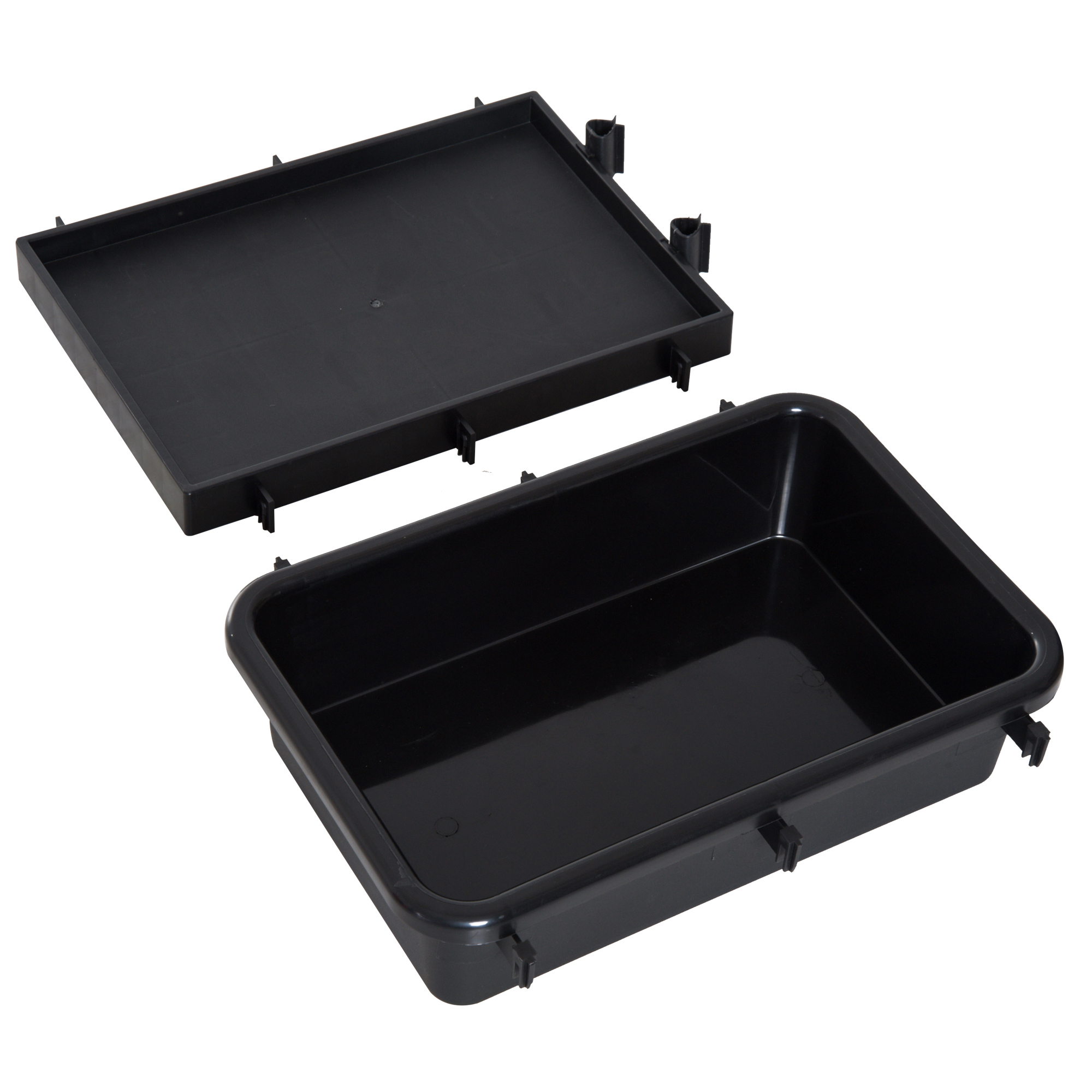 Putzwagen Reinigungswagen Wischwagen Systemwagen mit 4 leichtgängigen Rollen Schwarz+Blau+Orange 111 × 63,3 × 103 cm