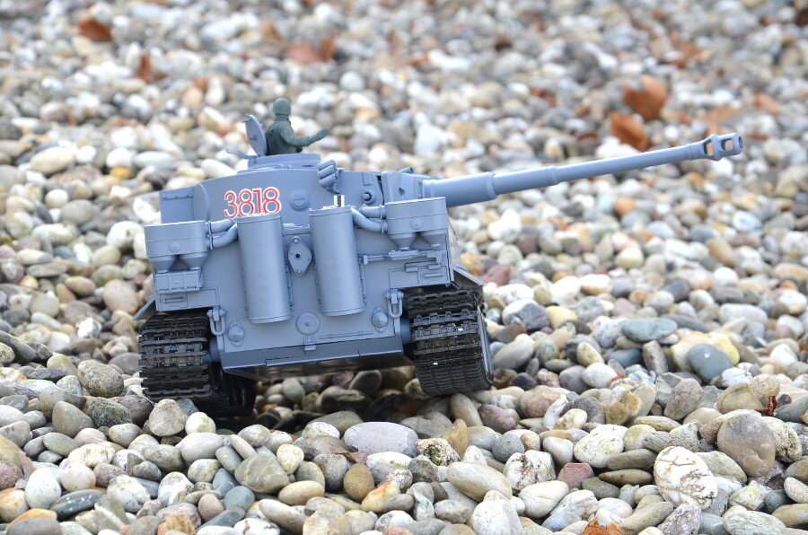 RC Panzer "Tiger I"  - Metallgetriebe