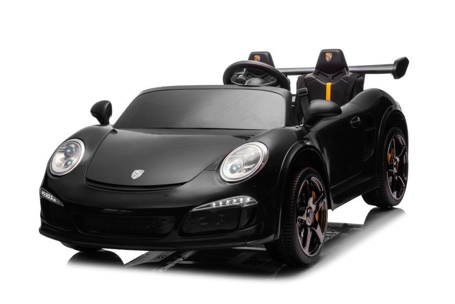 Kinderfahrzeug Porsche 911 RUF - 4 Motoren - schwarz