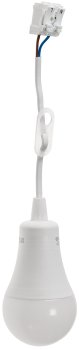 Baustellen-Leuchte A60 mit 15cm Kabel, 12W, 1130lm, 4000K neutralweiß
