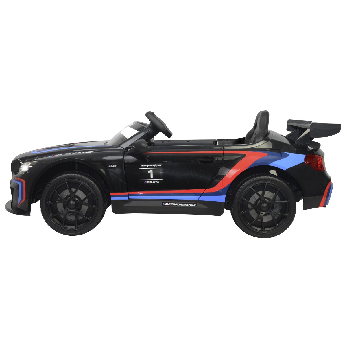 Kinderfahrzeug BMW M6 GT3 schwarz