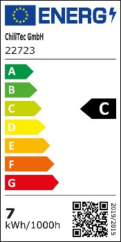 LED Spiegelleuchte IP44 "Banho 400" / 230V, 7W, 1080lm, 40cm, Neutralweiß