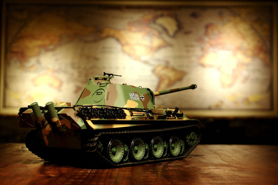 RC Panzer "Panther G"  - Metallgetriebe