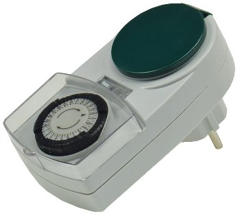 analoge Tages-Zeitschaltuhr "AAZ-7", IP44, max. 3500W / 16A