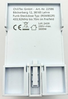 Funk-Empfänger HS2 für "Pilota Casa" / für Hutschiene, 2-Kanal