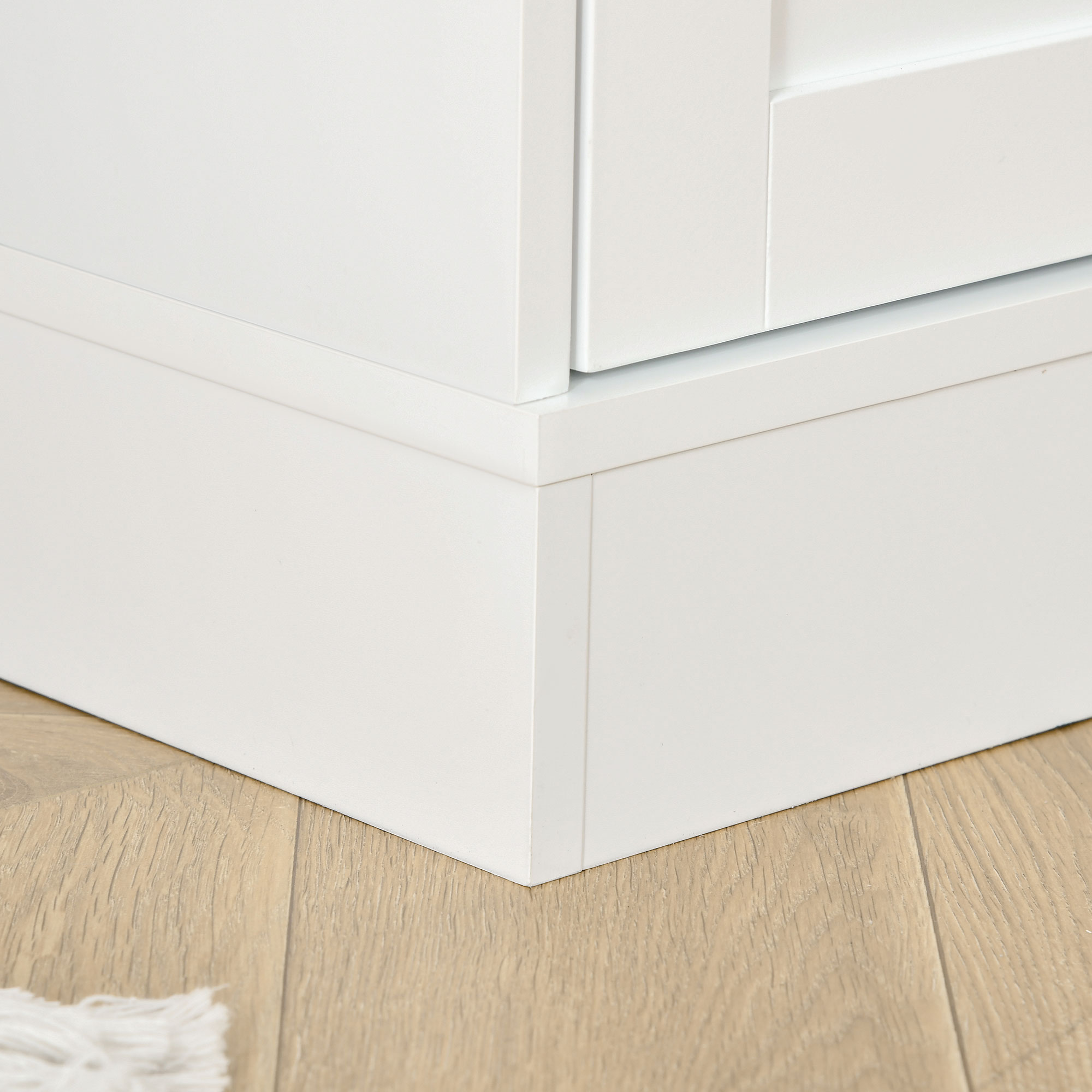 Bücherregal Wandregal Regal, 2 Regale, 76 cm x 40 cm x 178,5 cm, Weiß