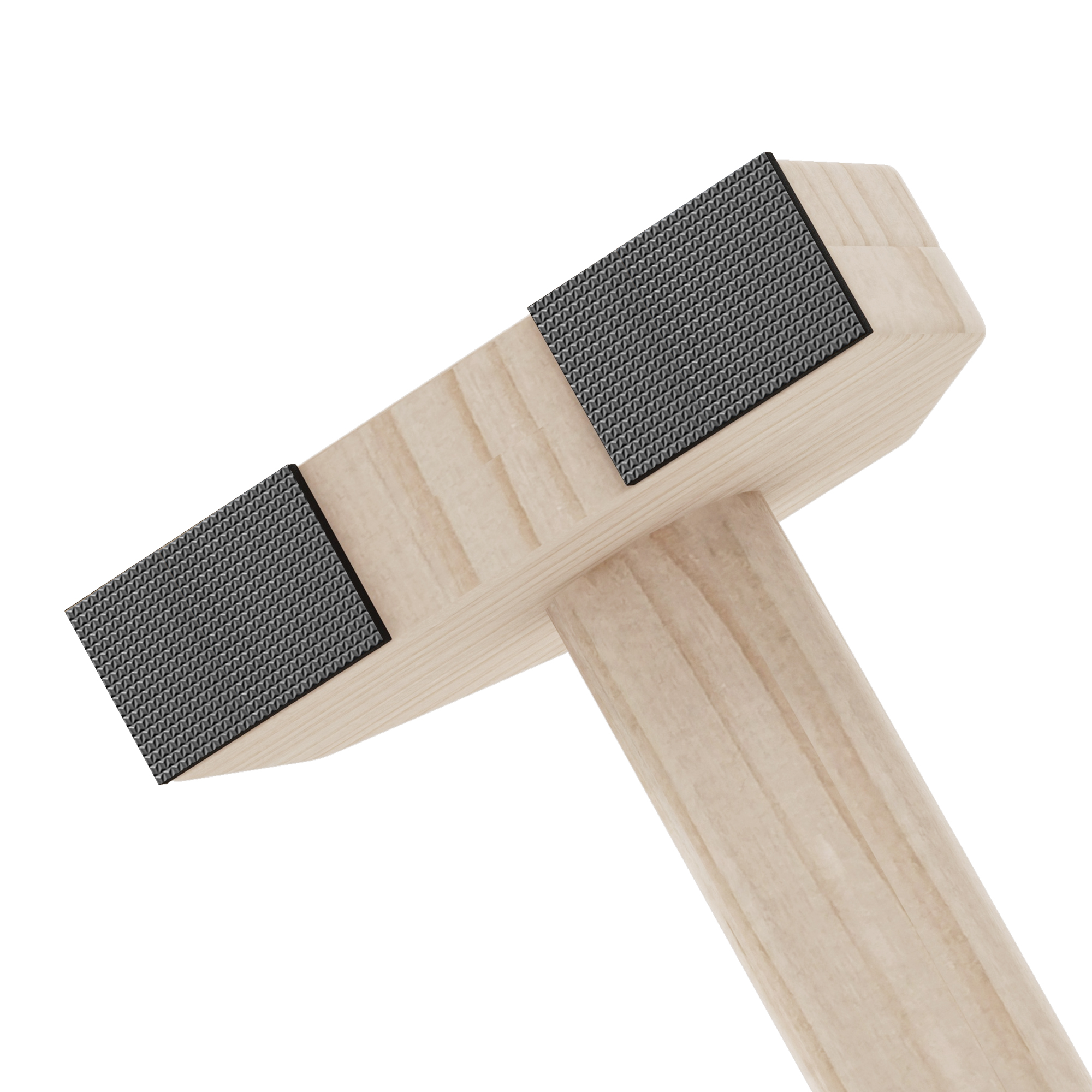 Push Up Bars im 2er-Set, robust & rutschfest, bis 120 kg, Buchenholz, 30x13x10cm, Natur