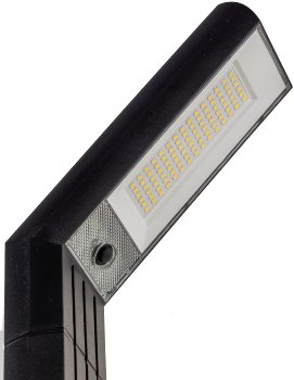 LED Solar Wegeleuchte "SWL-78" IP44 / 63cm, Dämmerungssensor, 3000k warmweiß