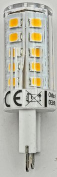 LED Stiftsockel G9, 4W, 330lm / 3000k, 240°, 230V, warmweiß