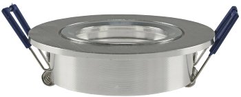 Einbaustrahler "CTE-84R"  Rund Ø84mm / Einbau Ø68mm, schwenkbar, Clip Ring