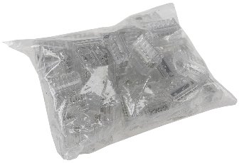 Steckbare Dosenklemmen, 50er Pack / 1-polig, 5 Klemmstellen, 1-2,5mm²