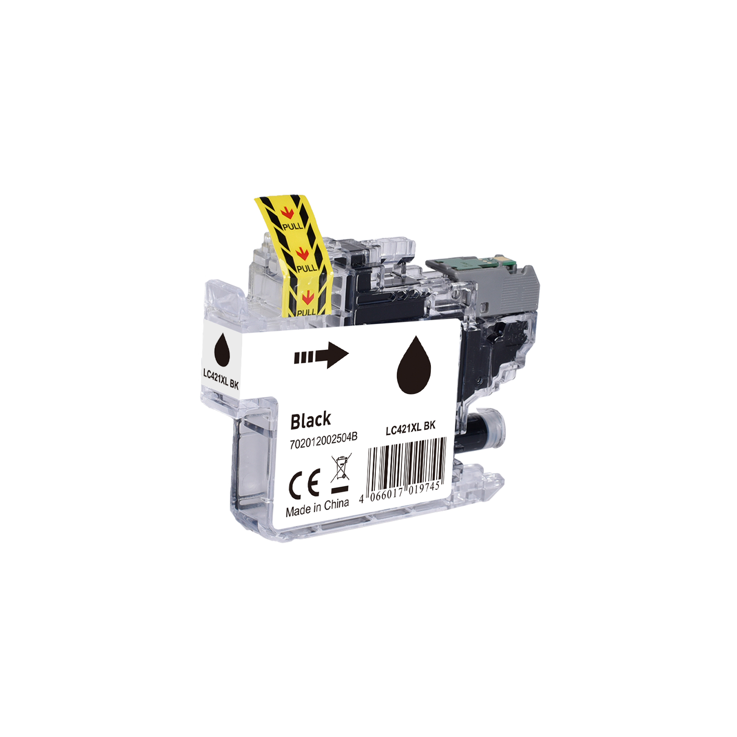 LC421XLBK alternativ (Pigment) Tinte black für Brother / LC421XLBK / 12,5ml