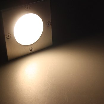 Bodenleuchte "BEL Uni R", ØxT 11x14cm, IP65, GU10 Fassung, rund