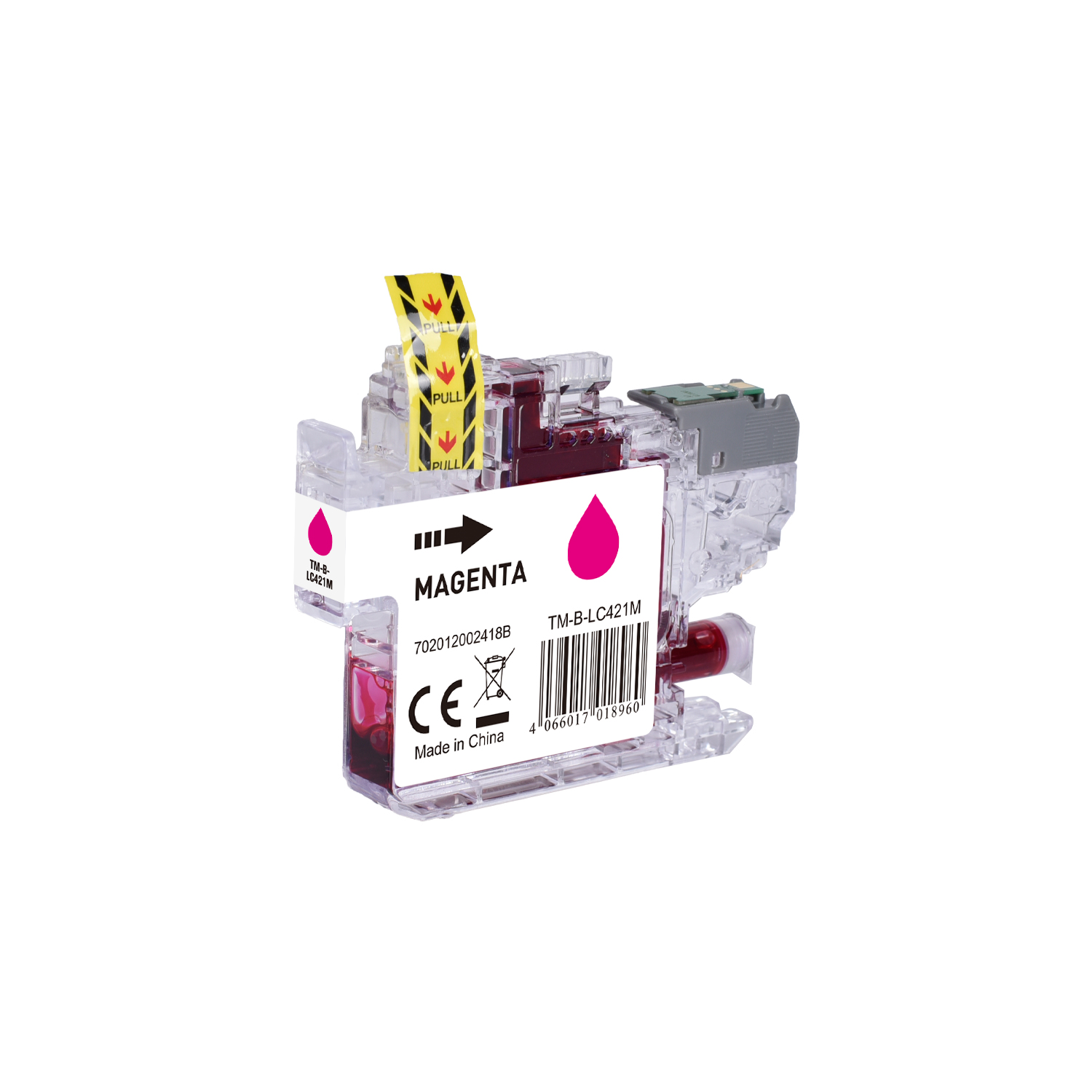 LC421M alternativ (Dye) Tinte magenta für Brother / LC421M / 6,5ml