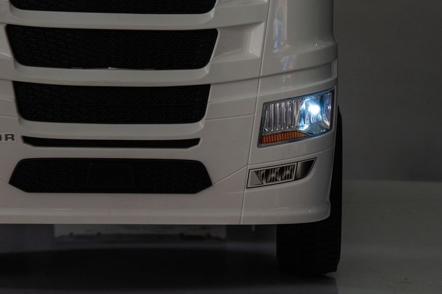 Kinderfahrzeug SCANIA R Series 4 Motoren - mit Hänger - schwarz