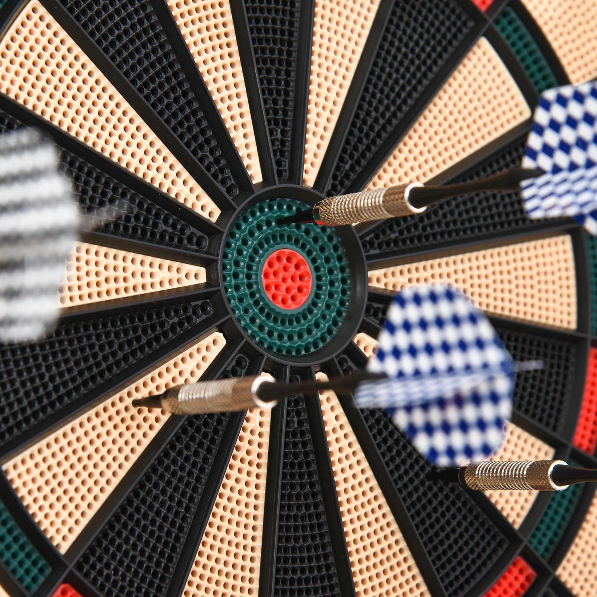 elektronische Dartscheibem automatische Wertungm Dartboard-Set mit 6 Darts, 30 Dartspitzen, schwarz