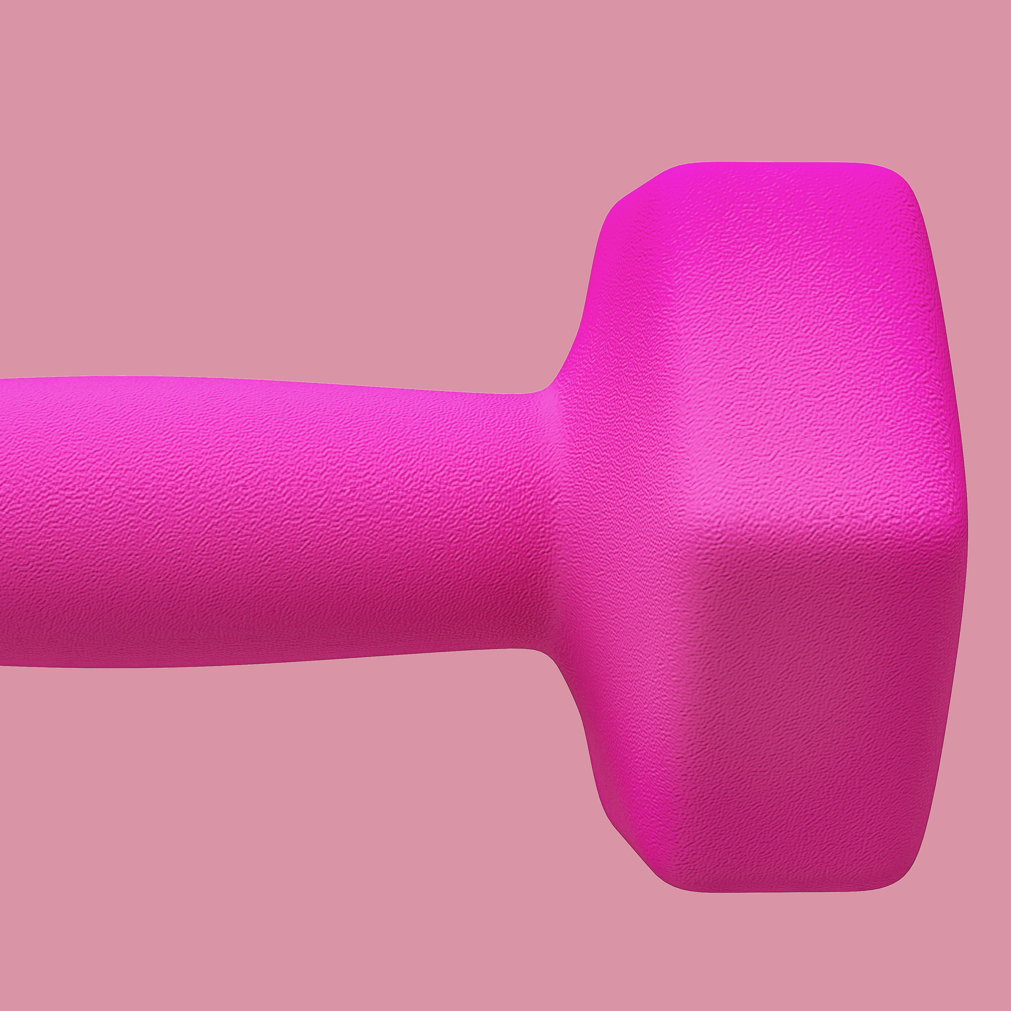 2 x 3 kg Kurzhantel-Set, sechseckiges Design, bodenfreundlich, rutschfest, Rosa
