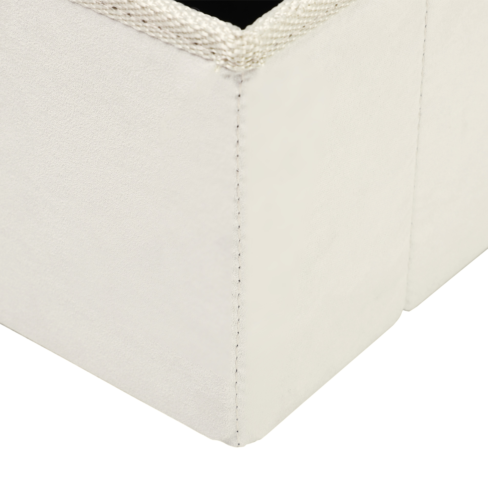 Hundetreppe 3 Stufen 48 cm Hoch Haustiertreppe für kleine und alte Tiere klappbar Katzentreppe Hunderampe Einstiegshilfe für Bett, Sofa, Couch und Auto Weiß