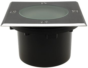 Bodenleuchte "BEL GX53 Q", 4eckig / 12x12x7cm, IP65, GX53 Fassung