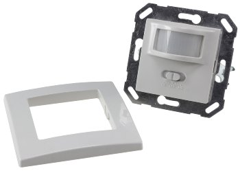 Unterputz PIR-Bewegungsmelder 160°, LED geeignet, 2-Draht Technik, weiß