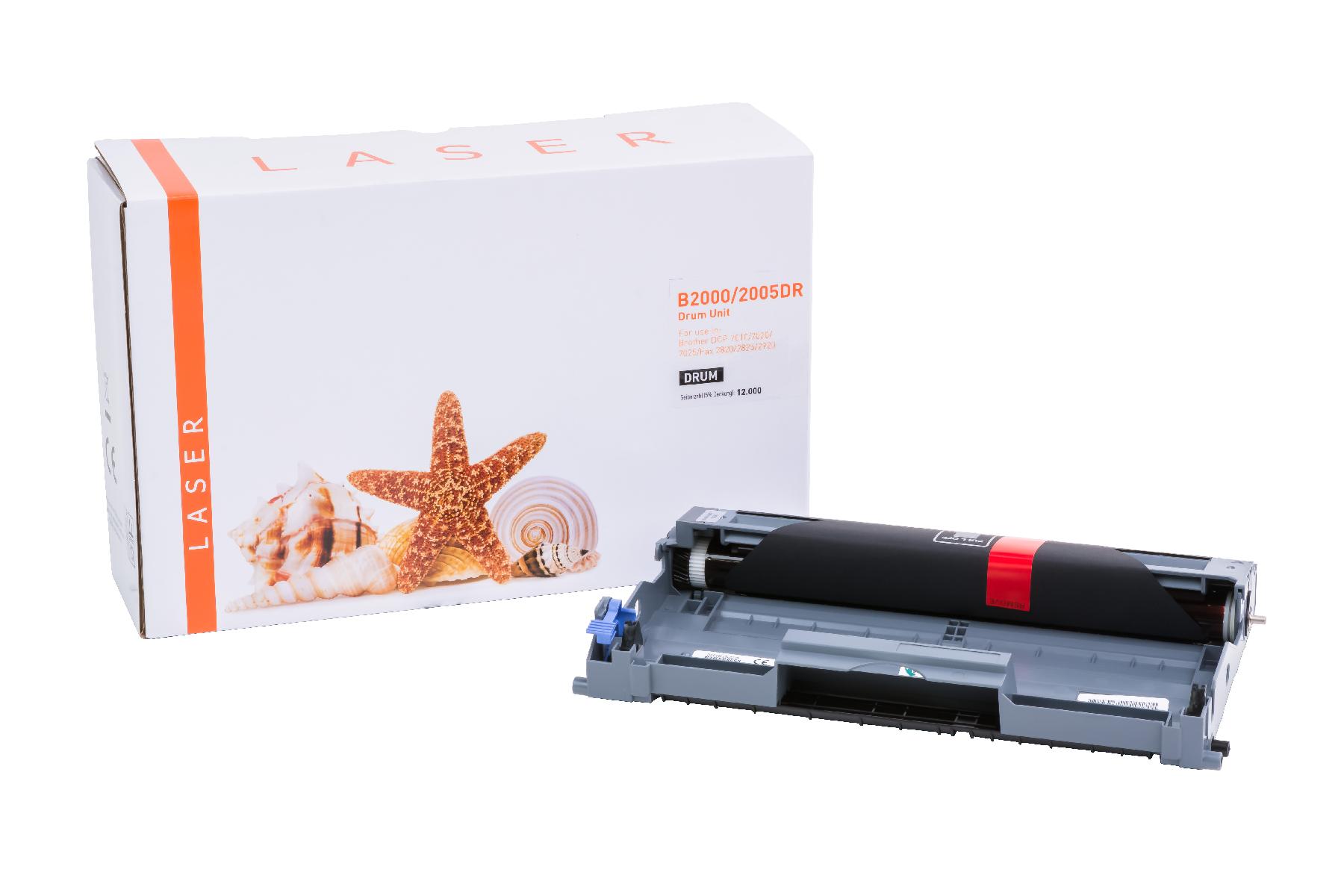 DR2000 / DR2005 alternativ Trommel für Brother / DR2000/DR2005 / 12.000 Seiten