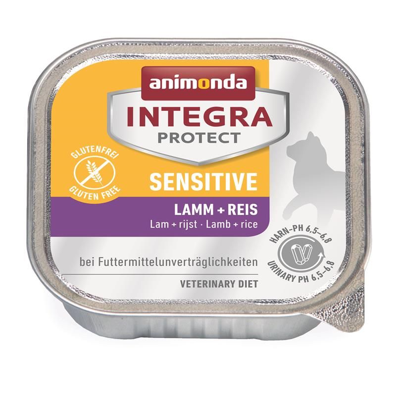 Animonda Cat Schale Integra Protect Sensitiv mit Lamm & Reis 100g