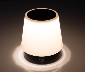 LED Akku Tischleuchte 29cm, dimmbar, 115-290mm ausziehbar, Warmweiß