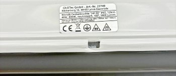 Wand-& Deckenleuchte "HP-50" IP65, 120cm / 48W, 4000k, neutralweiß, 5800 Lumen