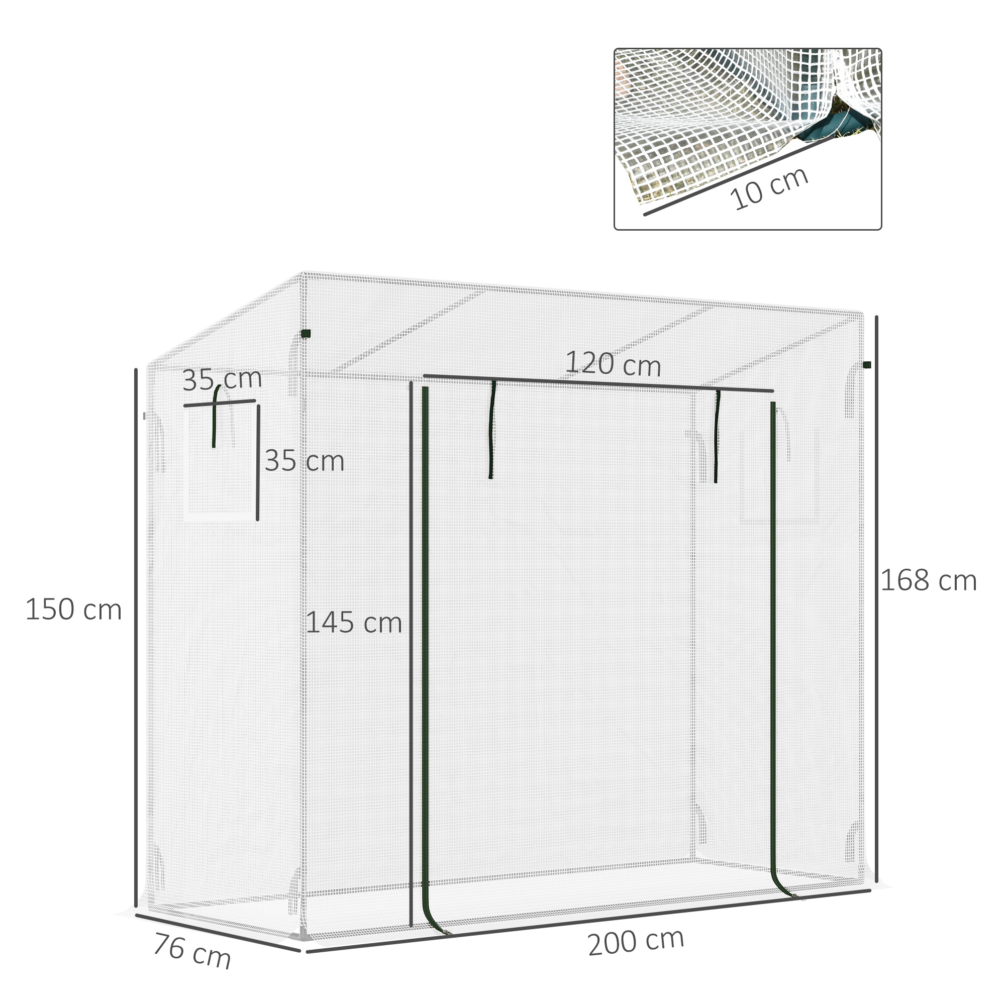 outsunny-gewachshaus-mit-seitenfenster-aufrollbare-tur-winddicht-stahlrahmen-kunststoffplane-weiss-200-x-68-x-196-cm~1E7H2D54RKG01