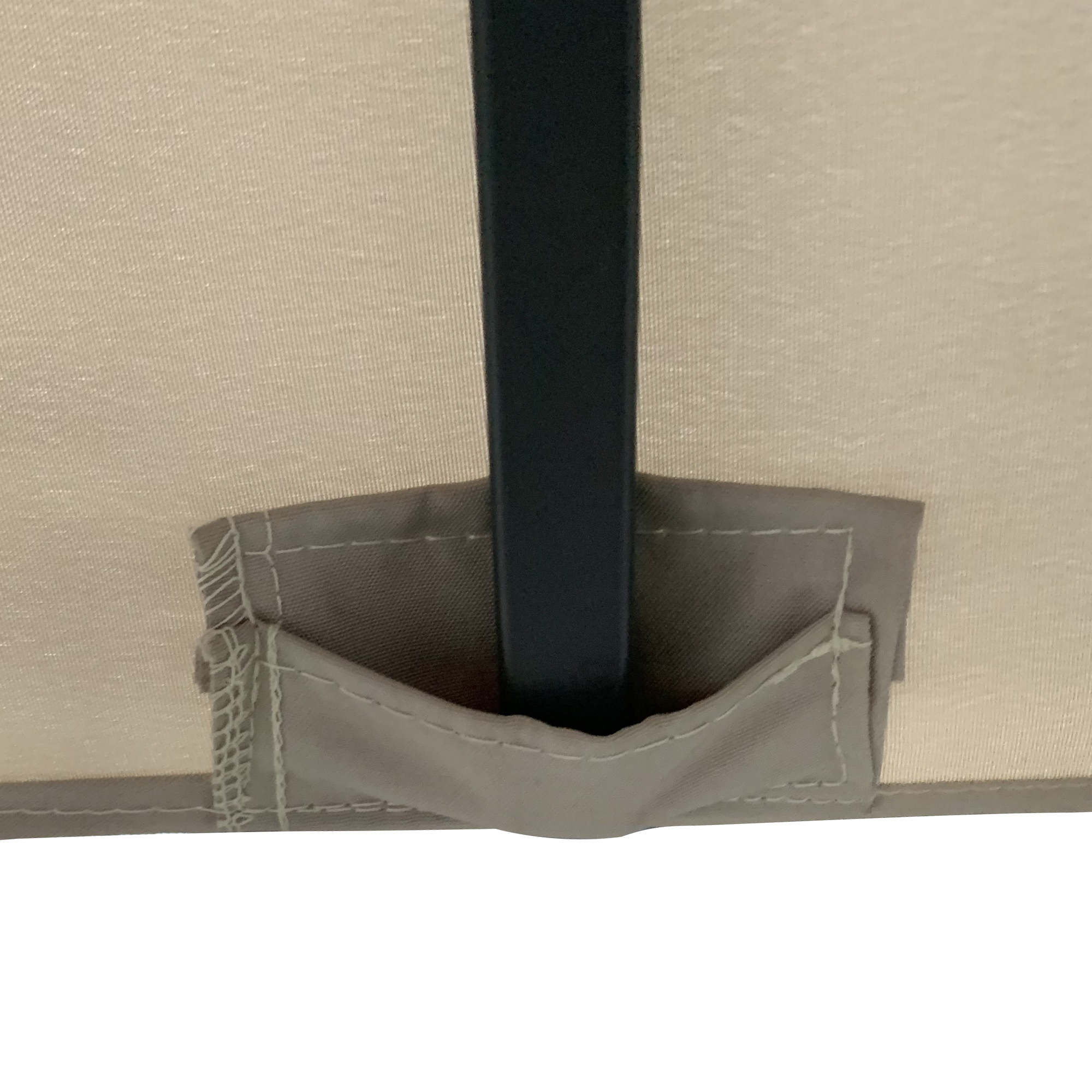 Gartenpavillon Pavillon 3 x 3 m Gartenzelt Dach mit Belüftungslöcher Festzelt Partyzelt mit 4 x Seitenteile wetterfest Aluminium Polyester khaki