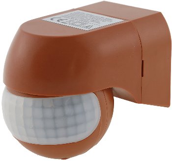 Aufputz Bewegungsmelder "CBM-Slim" 180°, LED geeignet, IP44, 1-800W, ziegelrot Aufputz Bewegungsmelder "CBM-Slim" 180°, LED geeignet, IP44, 1-800W, ziegelrot