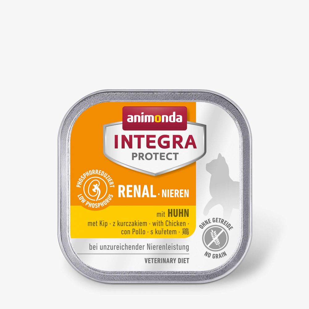 Animonda Cat Schale Integra Protect Niere mit Huhn 100g