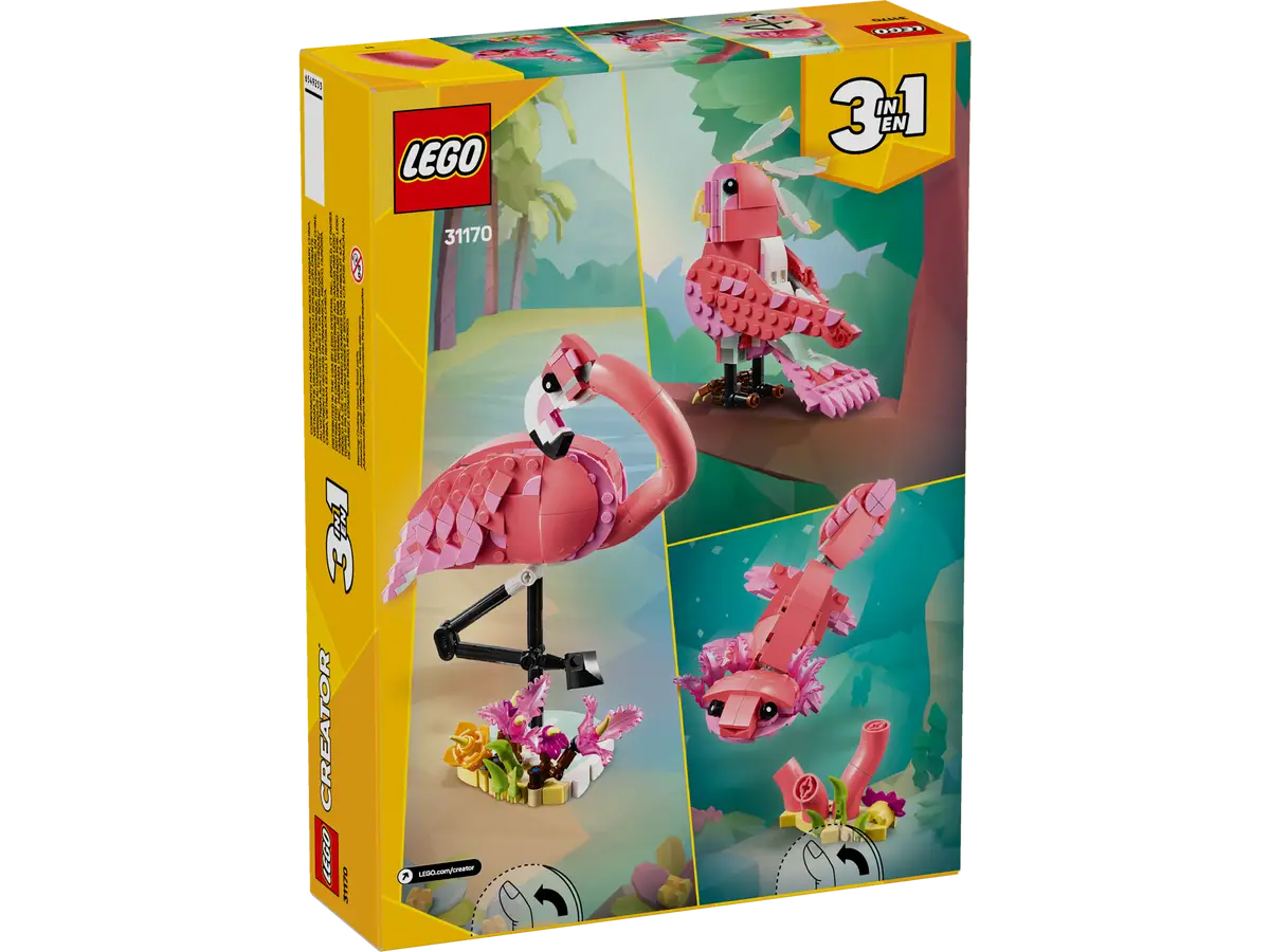 LEGO® 31170 - Creator - rosa Flamingo (288 Teile)