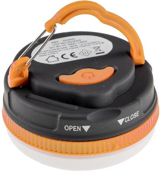 Mini Campingleuchte mit Batteriebetrieb, ØxH 7x4cm, IP44