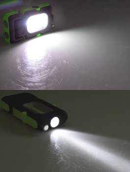 LED Arbeitsleuchte "CAL-COB Flexi" / 3W, 220 Lumen, Haken, Magnetfuß, PickUp