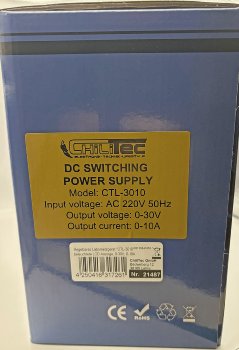 regelbares Labornetzgerät "CTL-3010", beleuchtete LCD Anzeige, 0-30V, 0-10A