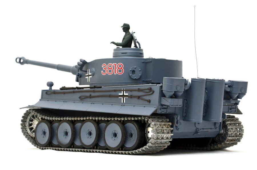 RC Panzer "Tiger I"  - Metallgetriebe & Metallketten RRZ