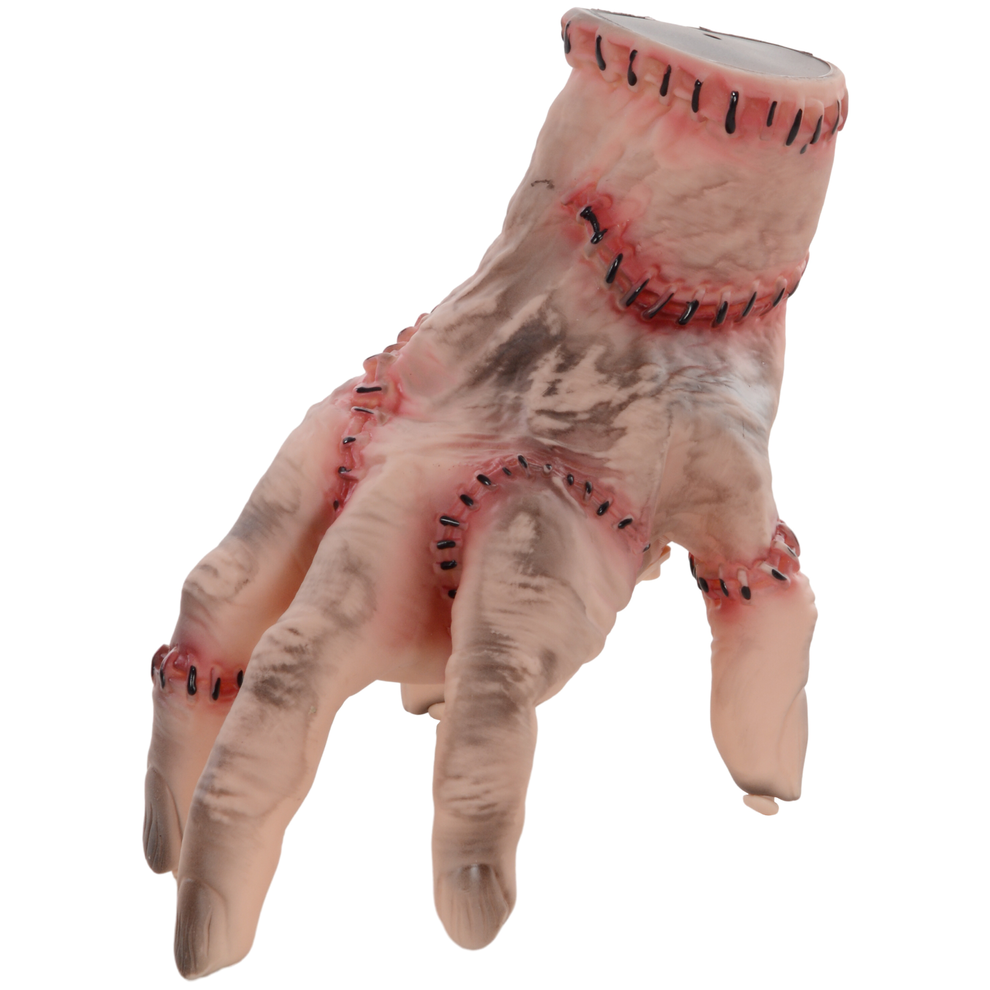 Horror-Hand, Helloweendeko, aktiviert mit Geräusche/Berührung, beweglich, Sound