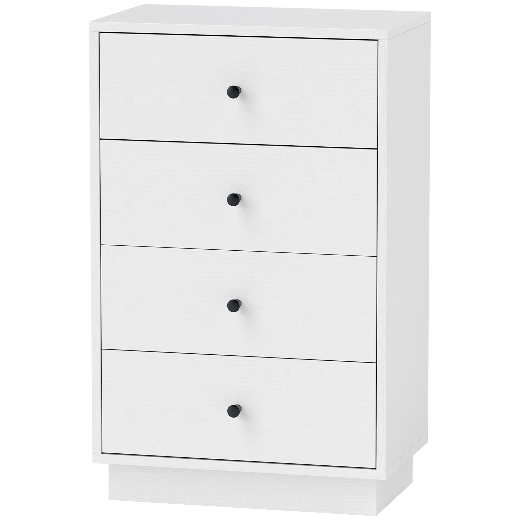 Kommode Sideboard mit 7 Schubladen Schrank aus Holzwerkstoff im Modern Stil 47 x 29 x 75 cm Weiß Kommode Sideboard mit 7 Schubladen Schrank aus Holzwerkstoff im Modern Stil 47 x 29 x 75 cm Weiß