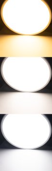 LED Deckenleuchte "Santano 40 CCT" / Ø 40cm, 32W, CCT 3000/4000/6000k