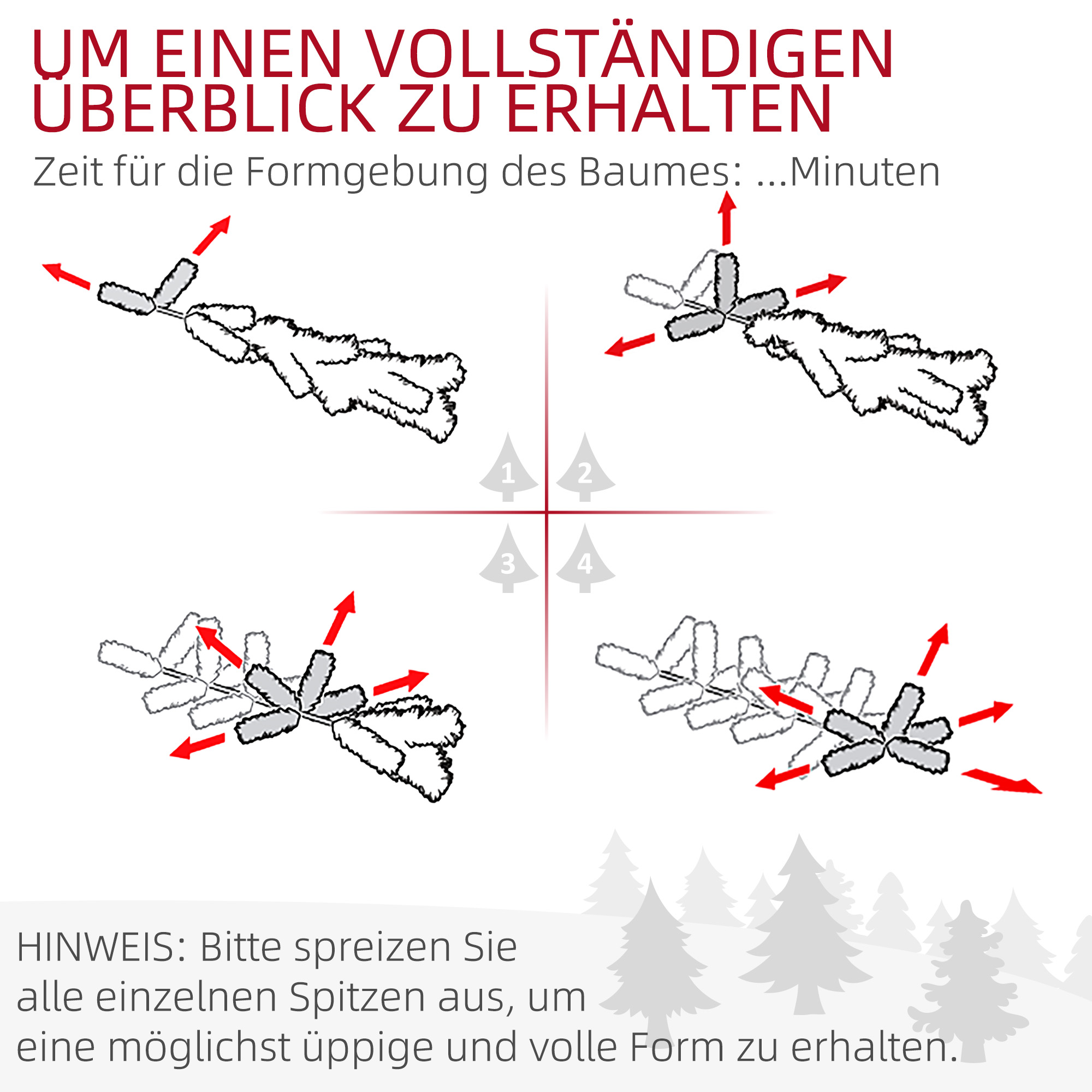 Künstlicher Weihnachtsbaum, schlank, Tannenzapfen, flammenhemmend, 54 x 195 cm, Grün