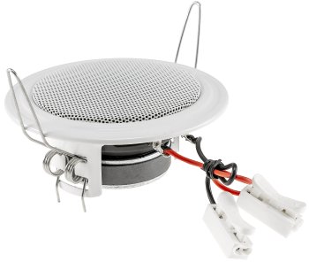 Einbaulautsprecher "CTE-11w", weiß / Ø 106mm, 45 Watt, 8 Ohm