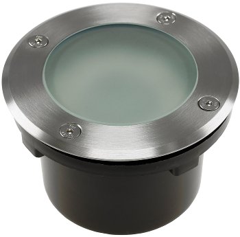 Bodenleuchte "BEL GX53 R " rund, ØxT 12x7cm, IP65, GX53 Fassung