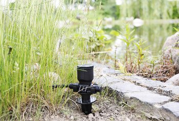 Gartensteckdose für Außen, IP44, 5-fach, Einzelsteckdosen, 5+2,5+2,5+2,5+2,5m