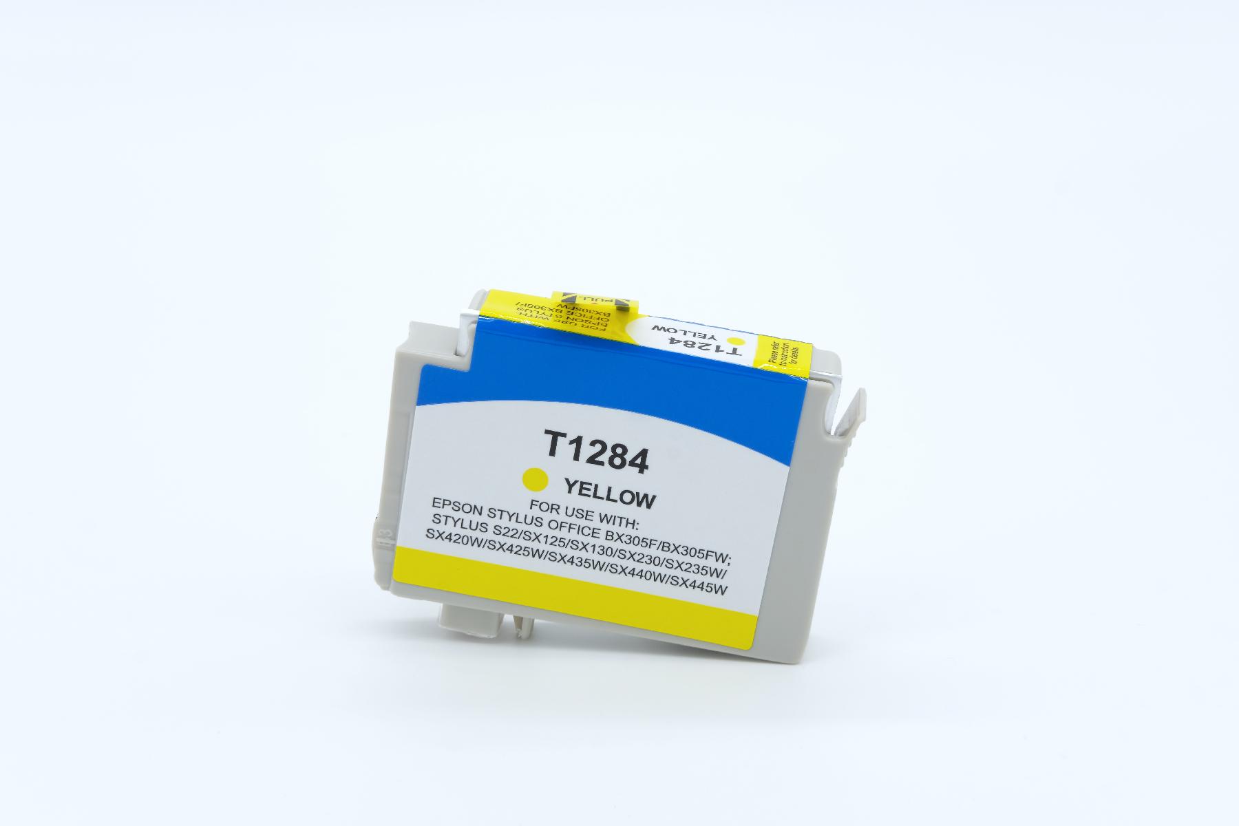 T1284 alternativ Tinte yellow für Epson / C13T12844010 / 5ml