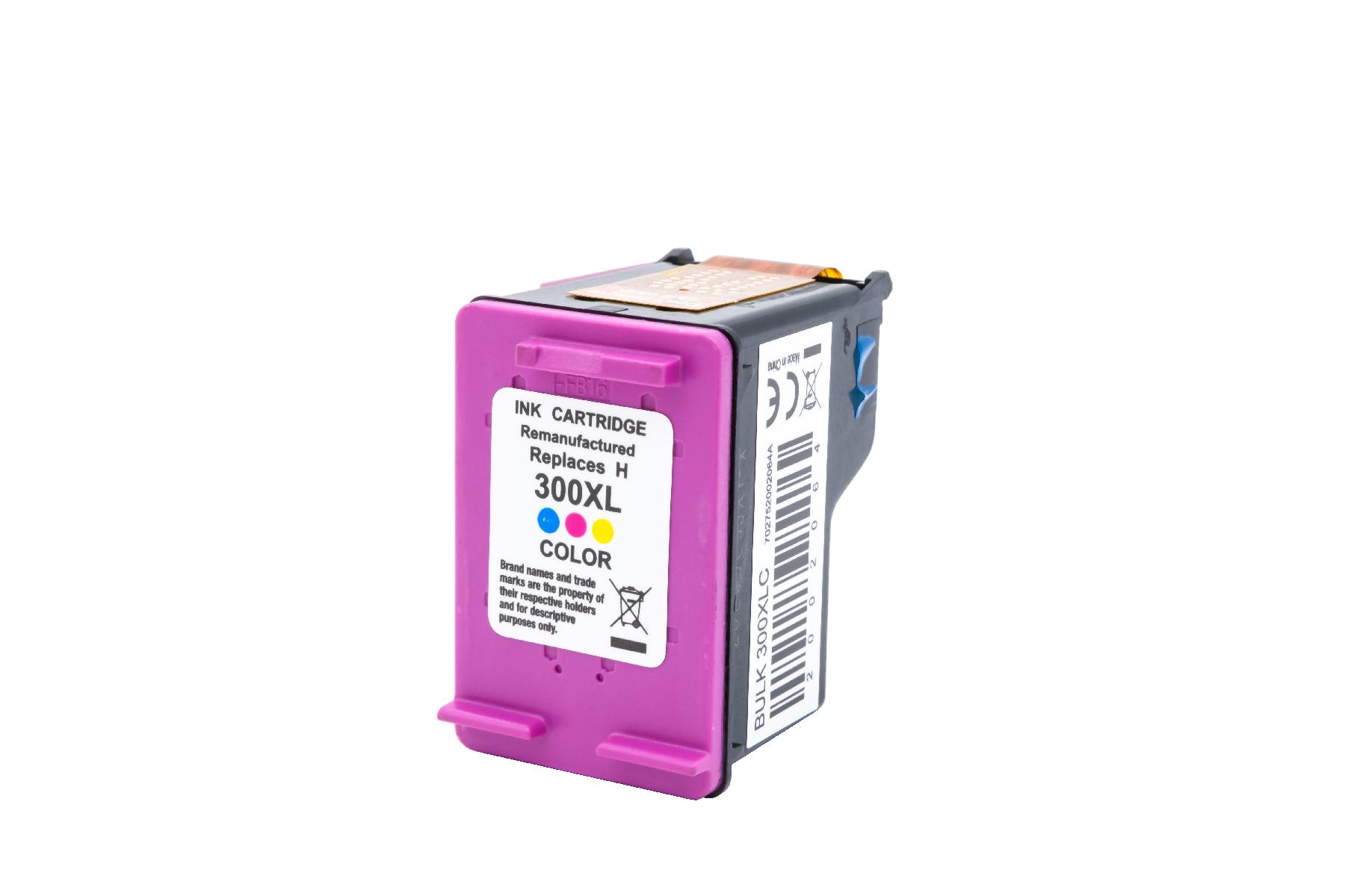 300XLC alternativ Tinte Color für HP / CC644EE / 18