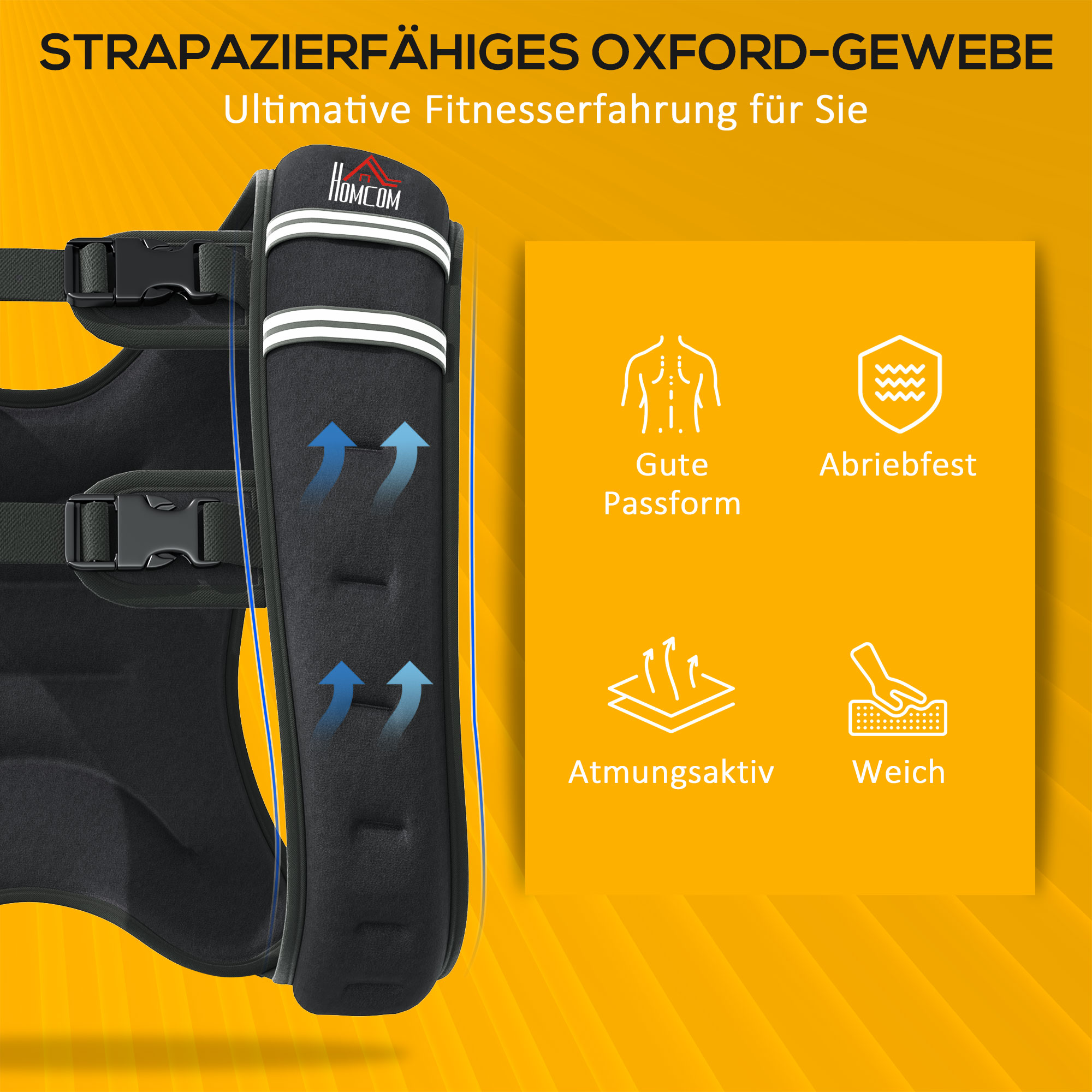 Gewichtsweste 5 KG / 8 KG / 10 KG verstellbare Trainingsweste mit herausnehmenbar Gewichten Laufweste Damen Herren für Muskelaufbau Krafttraining, Laufen, Fitness, Cross Training